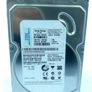 IBM 44X2459 1 TB Hard drive – 3.5″ Internal – SATA 3Gb/s Refurbished