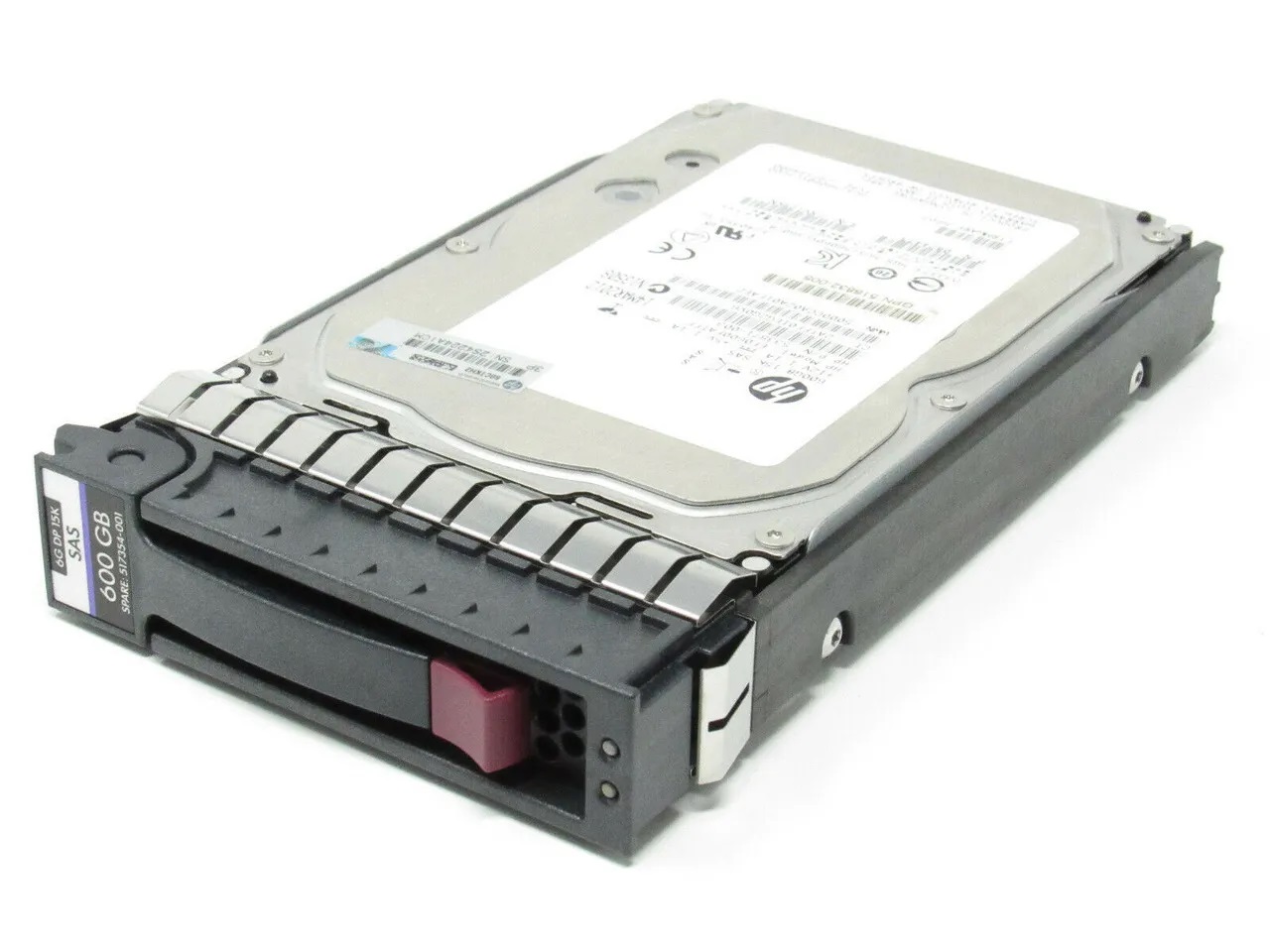 HPE EF0600FARNA Enterprise - Hard drive - 600 GB - SAS 6Gb/s Refurbished