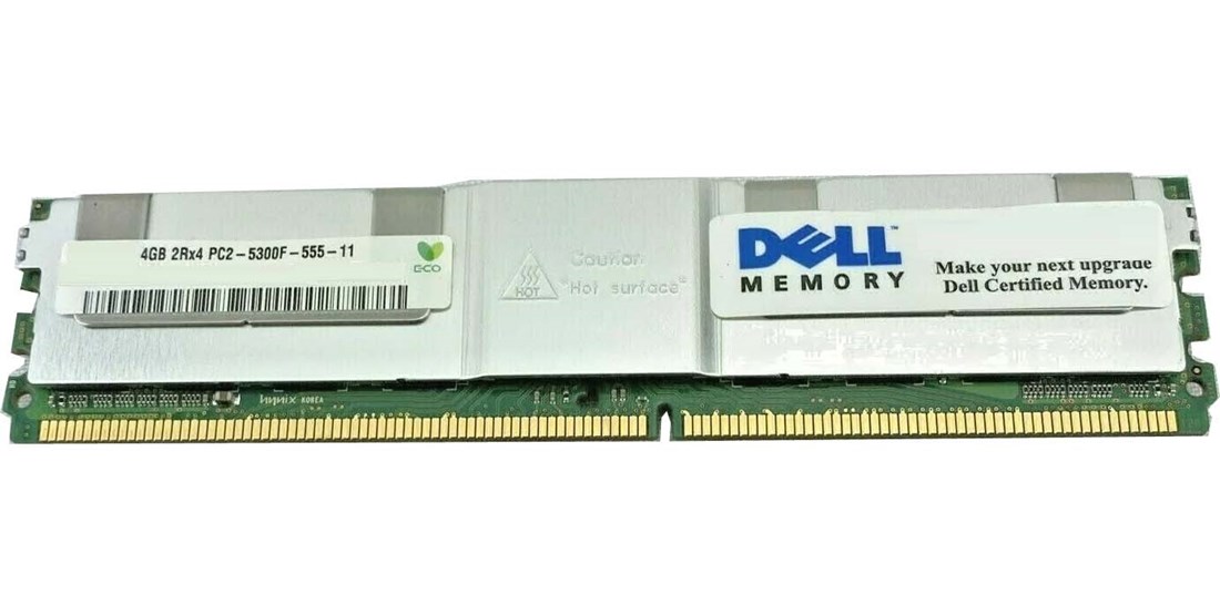 Dell A2257181 8GB PC2-5300 DDR2-667MHz 2RX4 ECC FBDIMM Memory Kit