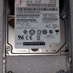 IBM 49Y1840 300 GB Hard drive – 2.5″ Internal – SAS 6Gb/s Refurbished