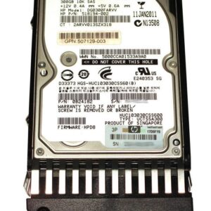 HP 619286-001 Dual Port 300GB 10k 6G Sff SAS Ent Hdd Ref