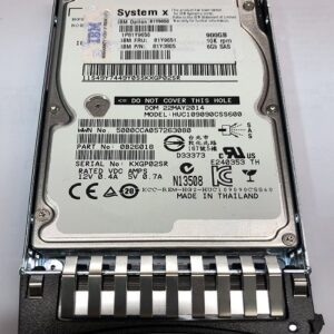 IBM 81Y9650 900 GB Hard drive – 2.5″ Internal – SAS 6Gb/s Refurbished