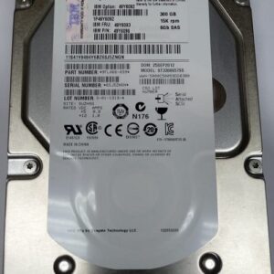 IBM 49Y6093 300 GB Hard drive – 3.5″ Internal – SAS 6Gb/s Refurbished