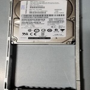 IBM 00Y5800 600 GB Hard drive – 2.5″ Internal – SAS 6Gb/s Refurbished