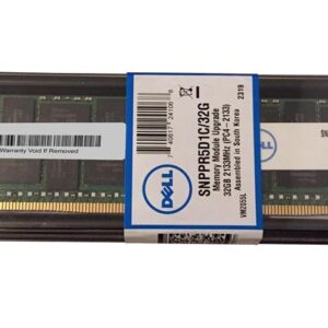 Dell SNPPR5D1C/32G 32GB DDR4 PC4-17000 2133Mhz Ecc New