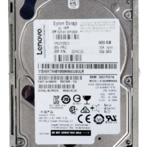 IBM 00Y5720 600GB 10000Rpm SAS 6Gbps 2.5inch HS Hdd