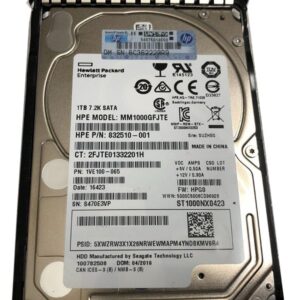 HPE 832510-001 Midline Hard drive – 1 TB – SATA 6Gb/s Refurbished
