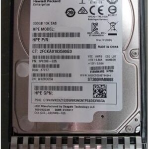 HPE 873034-001 Enterprise – hard drive – 300 GB – SAS 12Gb/s New F/s