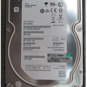 HPE 872293-002 4TB 7.2K SAS 6Gbps 3.5″ Lff SC DS Hot Swap HDD-F/S