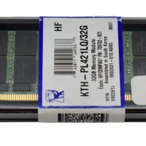 Kingston KTH-PL421LQ/32G 32GB PC4-17000 Ddr4-2133Mhz 4RX4 Ecc New