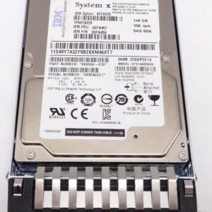 IBM 00FN457 146 GB Hard drive – 2.5″ Internal – SAS 6Gb/s Refurbished