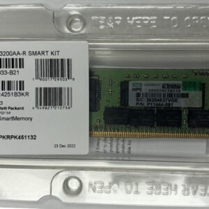 Hpe P06033-B21 32GB PC4-25600 Ddr4-3200Mhz 2RX4 Ecc Memory New