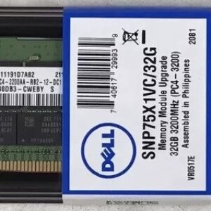 Dell AA810827 32GB PC4-25600 Ddr4-3200Mhz 2RX4 Ecc Ref