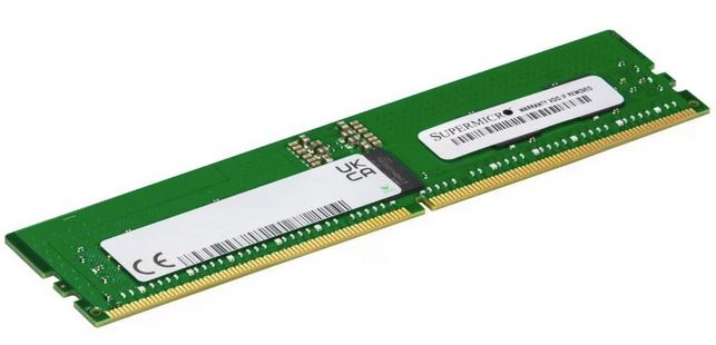 Supermicro MEM-DR564MC-ER48 64Gb Ddr5-4800Mhz Pc5-38400 2Rx4 Ecc NEW