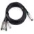 DELL 332-1369 40GbE to 4 x 10GbE SFP+ Passive Copper Breakout 1m cable