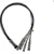 HPE Q9S72A 100GbE QSFP28 to 4x25GbE 1m Direct Attach Copper Cable